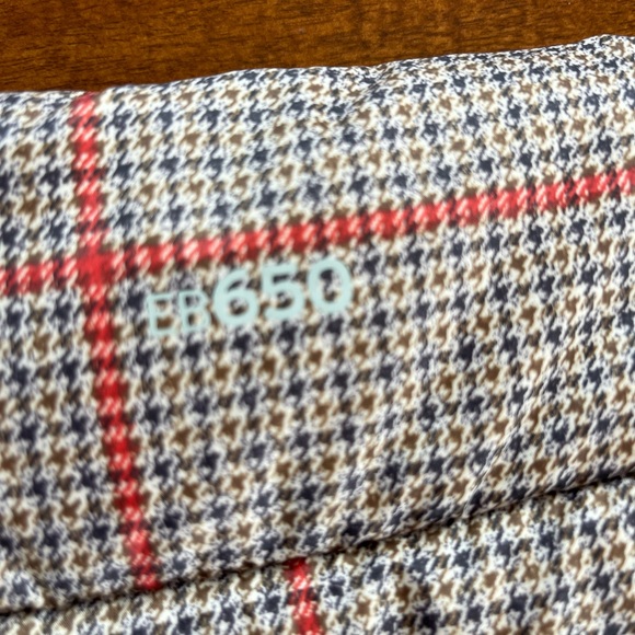 EDDIE BAUER Vest brown plaid EB650 Down Puffer Lightweight Quilted Size XL - Picture 6 of 7